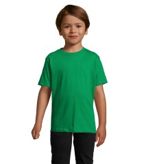 Camiseta de niño con cuello redondo personalizable